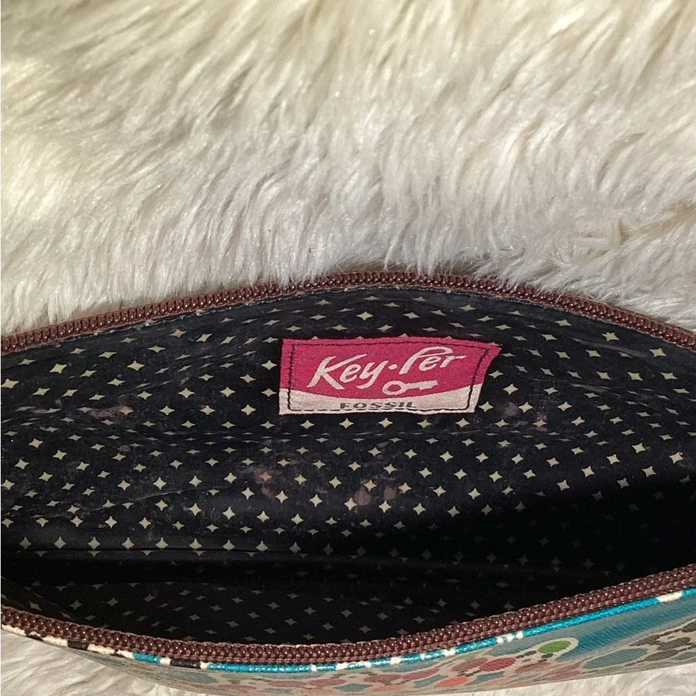 Fossil key-per make-up/ cosmetic bag